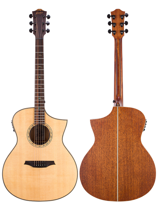 Bromo BAT4CE Tahoma Series Grand Auditorium Electric / Acoustic Guitar