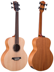 Bromo BAT8E Tahoma Series Mini Jumbo Electric/Acoustic Bass Guitar