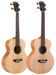 Bromo BAT8E Tahoma Series Mini Jumbo Electric/Acoustic Bass Guitar