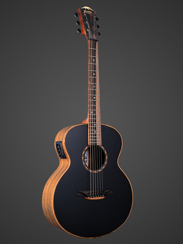 Bromo BAT8ME Tahoma Series Mini Jumbo Electric/Acoustic Guitar
