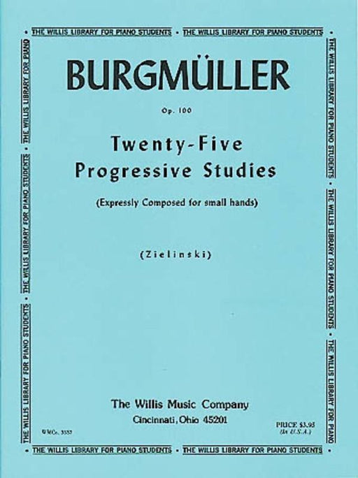 Burgmuller - Twenty-Five Progressive Studies Op 100, Piano