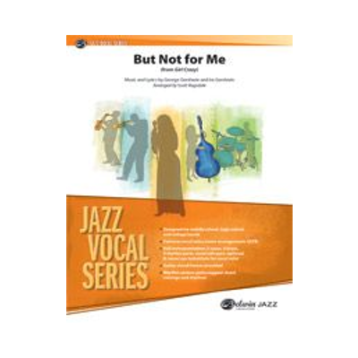 But Not for Me, Gershwin Arr. Scott Ragsdale Stage Band Chart Grade 3-Stage Band chart-Alfred-Engadine Music