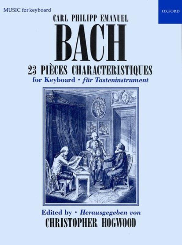 CPE Bach - 23 Pieces characteristiques, Piano
