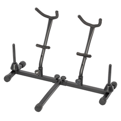CPK Dual Alto | Tenor Saxophone Stand with Flute | Clarinet Pegs