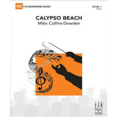 Calypso Beach, Mike Collins-Dowden Concert Band Chart Grade 1-Concert Band Chart-FJH Music Company-Engadine Music