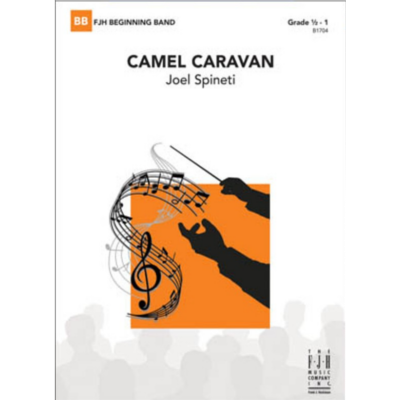 Camel Caravan, Joel Spineti Concert Band Chart Grade 0.5-1-Concert Band Chart-FJH Music Company-Engadine Music