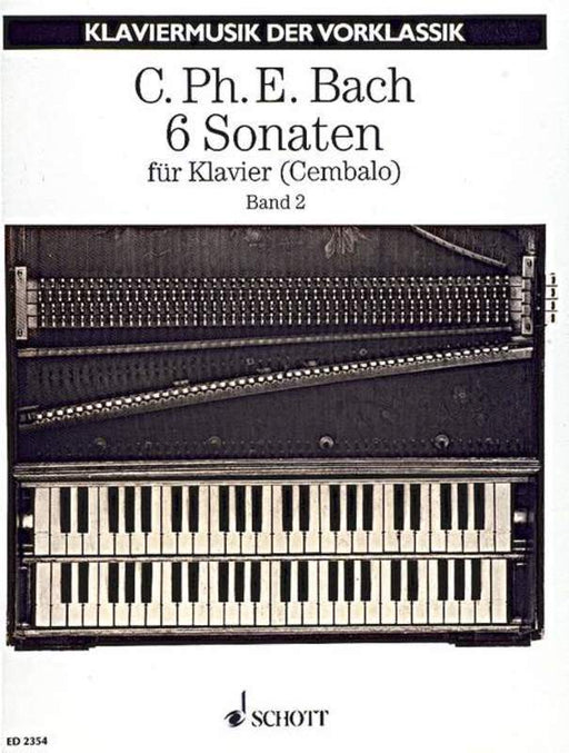 Carl Philipp Emanuel Bach - Six Sonatas Book 2, Piano