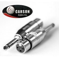 Carson 6.3 Mono to XLR Female
