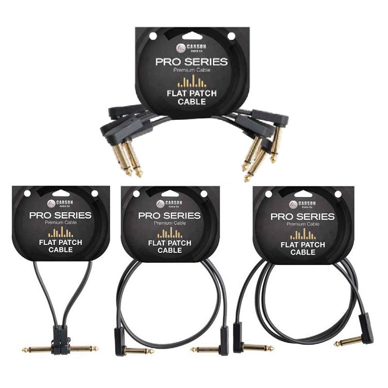 Carson Pro Flat Patch Cable - Various