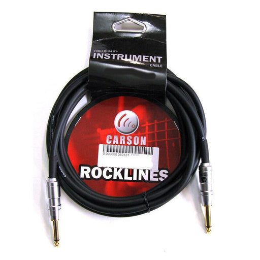 Carson Rocklines Instrument Cable - Various Connectors & Lengths