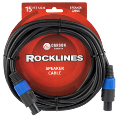 Carson Rocklines Speakon to Speakon Cable - Various Lengths