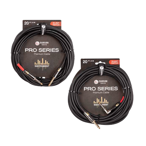 Carson Silent Switch Pro Guitar Cable