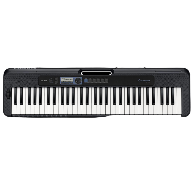 Casio CT-S300 Casiotone Digital Keyboard Black-Keyboard-Casio-Engadine Music