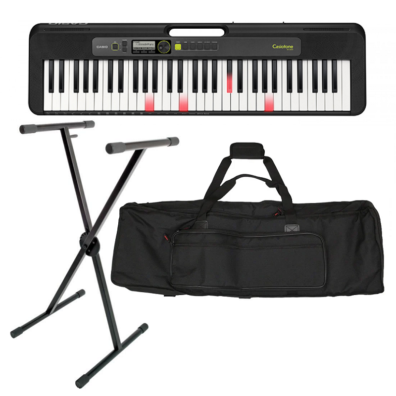 Casio LKS250 61-Note Casiotone Keyboard + FREE Stand & Bag