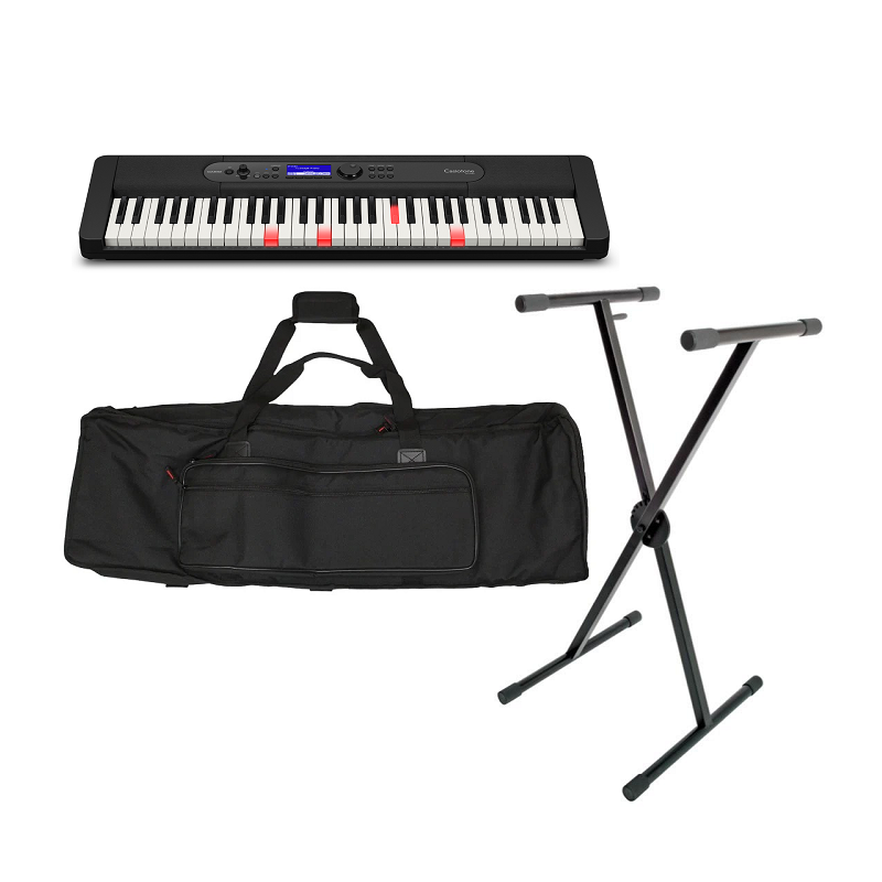 Casio LKS450 61-Note Casiotone Keyboard + FREE Stand & Bag