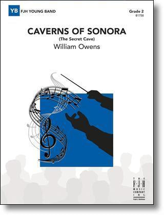 Caverns of Sonora, William Owens Concert Band Grade 2-Concert Band-FJH Music Company-Engadine Music