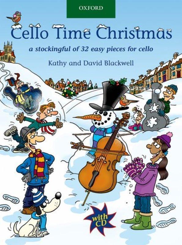 Cello Time Christmas Bk/CD-Strings-Oxford University Press-Engadine Music