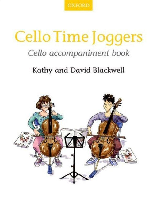 Cello Time Joggers Cello accompaniment book-Strings-Oxford University Press-Engadine Music