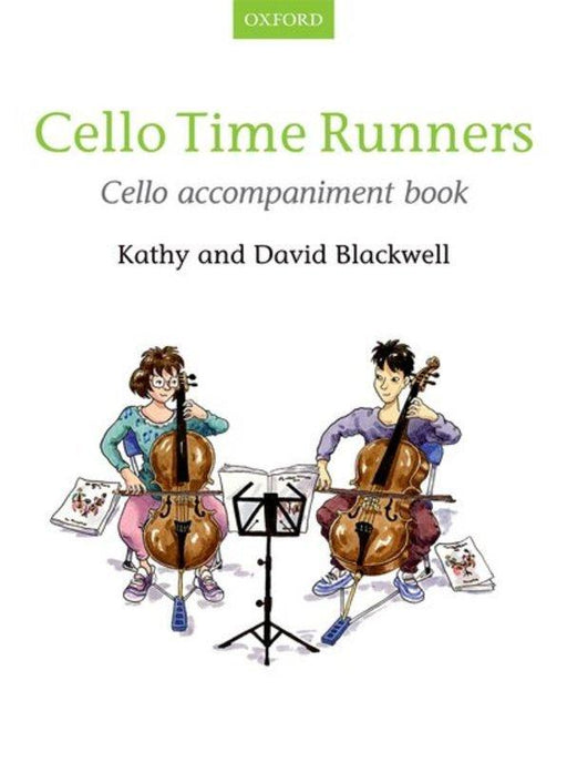 Cello Time Runners Cello Accompaniment Book-Strings-Oxford University Press-Engadine Music
