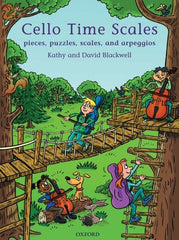Cello Time Scales-Strings-Oxford University Press-Engadine Music