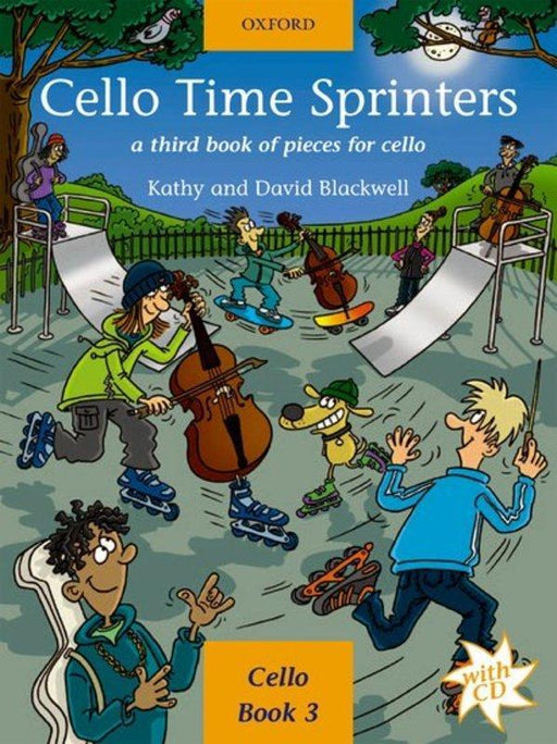 Cello Time Sprinters Bk/CD-Strings-Oxford University Press-Engadine Music