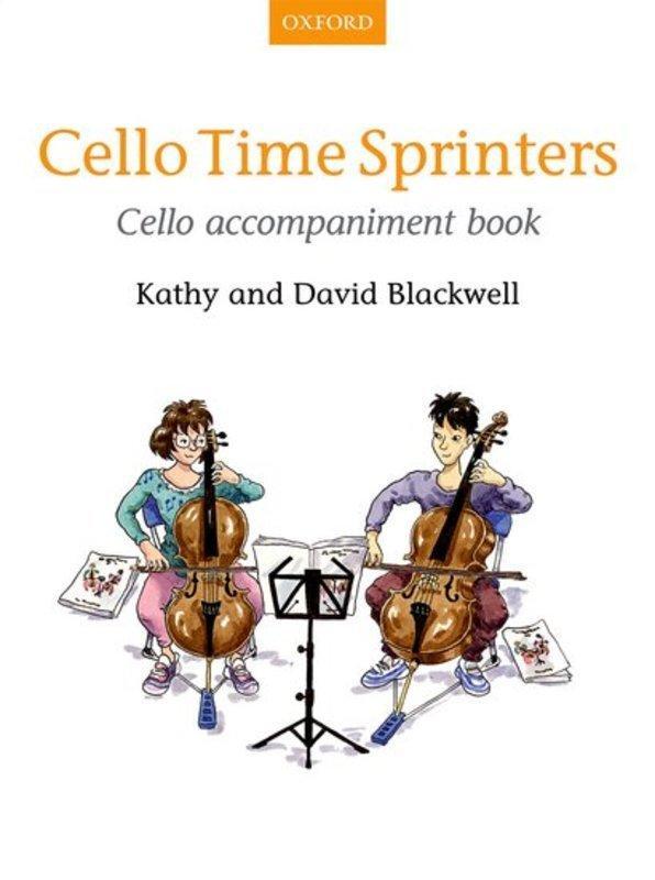 Cello Time Sprinters Cello Accompaniment Book-Strings-Oxford University Press-Engadine Music