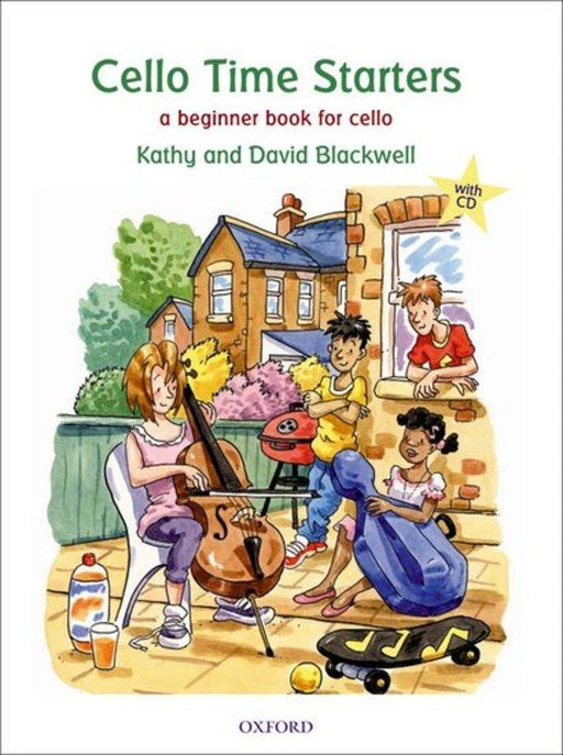 Cello Time Starters Bk/CD-Strings-Oxford University Press-Engadine Music