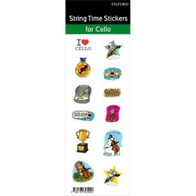 Cello Time stickers