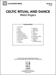 Celtic Ritual and Dance, Mekel Rogers, Concert Band Grade 0.5