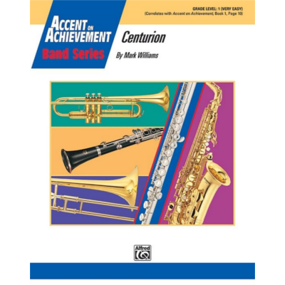 Centurion, Mark Williams Concert Band Chart Grade 1-Concert Band Chart-Alfred-Engadine Music