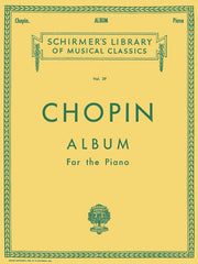 Chopin Album, Piano-Piano & Keyboard-G. Schirmer, Inc.-Engadine Music