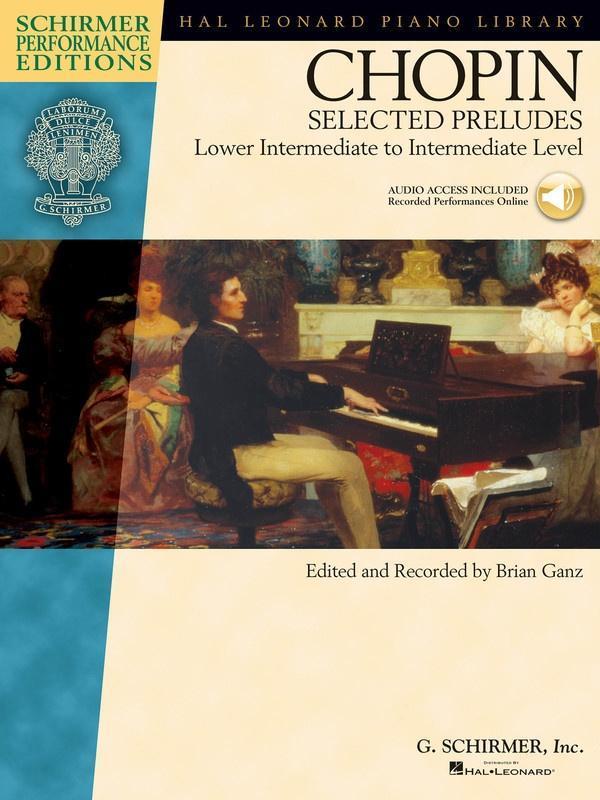 Chopin - Selected Preludes Piano-Piano & Keyboard-G. Schirmer Inc.-Engadine Music
