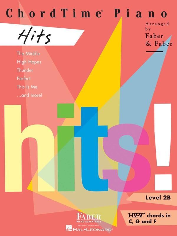 ChordTime Piano Hits Level 2B-Piano & Keyboard-Faber Piano Adventures-Engadine Music