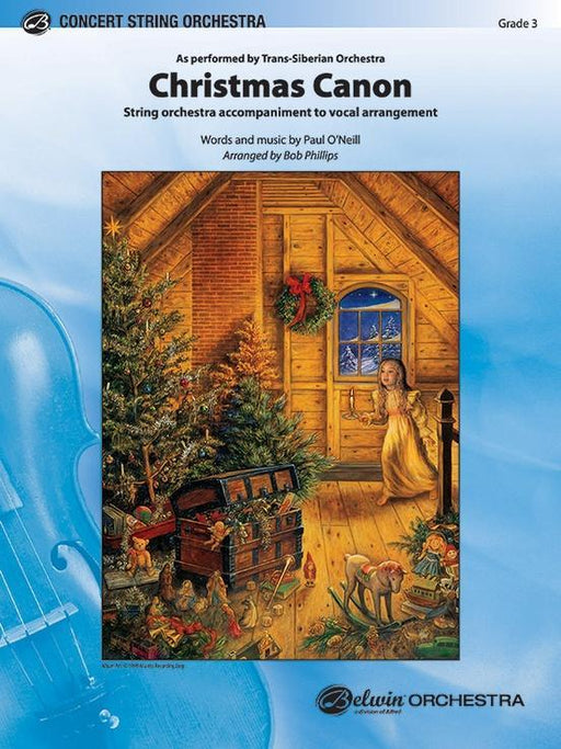 Christmas Canon, Arr. Bob Phillips and Andy Beck String Orchestra Grade 3-String Orchestra-Alfred-Engadine Music