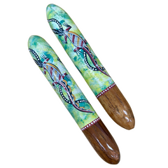 Clap Sticks Rounded Dot Art - Various