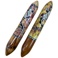 Clap Sticks Rounded Dot Art - Various