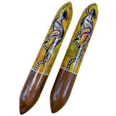 Clap Sticks Rounded Dot Art - Various