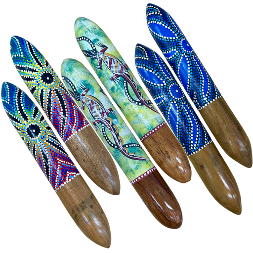 Clap Sticks Rounded Dot Art - Various