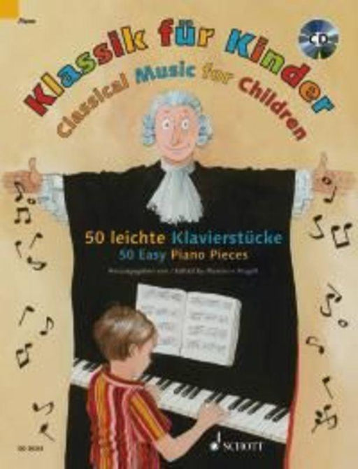 Classical Music for Children, Piano Bk/CD-Piano & Keyboard-Schott Music-Engadine Music