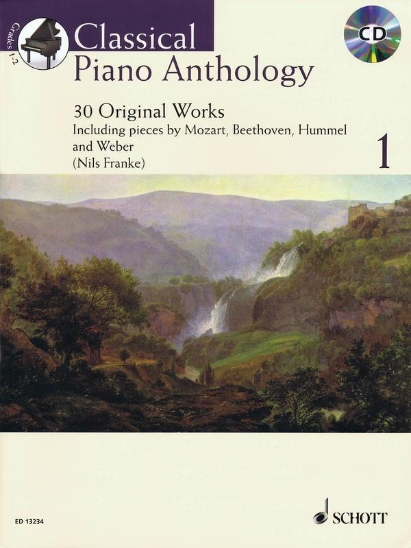 Classical Piano Anthology Vol. 1, Book & CD