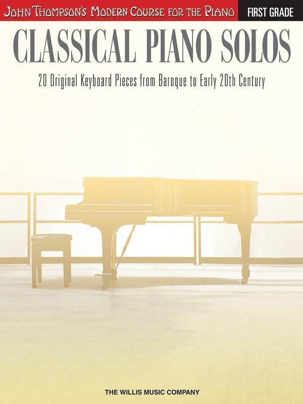 Classical Piano Solos - First Grade-Piano & Keyboard-Hal Leonard-Engadine Music