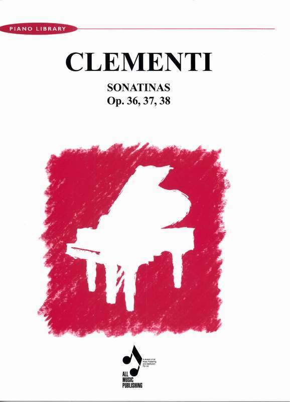 Clementi - Sonatinas Op. 36, 37, 38 Piano-Piano & Keyboard-All Music Publishing-Engadine Music
