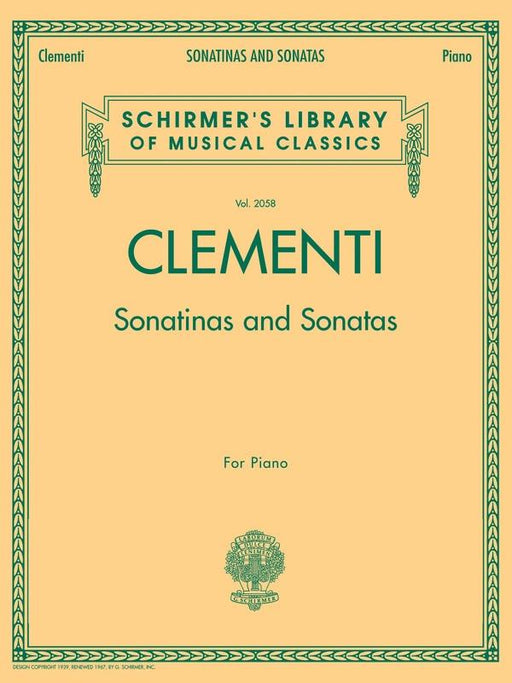 Clementi - Sonatinas and Sonatas, Piano