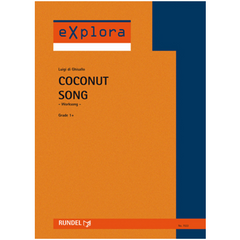 Coconut Song, Luigi di Ghisallo Concert Band Chart Grade 1-Concert Band Chart-Rundel-Engadine Music