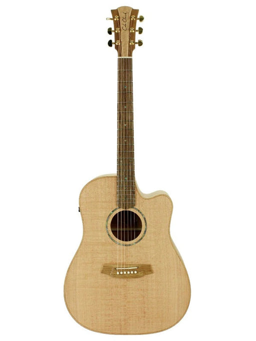 Cole Clark CCFL2EC-SSO FL Dreadnought Series 2 Silky Oak Acoustic Guitar