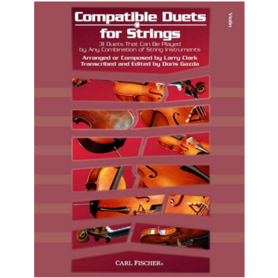 Compatible Duets for Strings - Violin-String Duo-Carl Fischer-Engadine Music