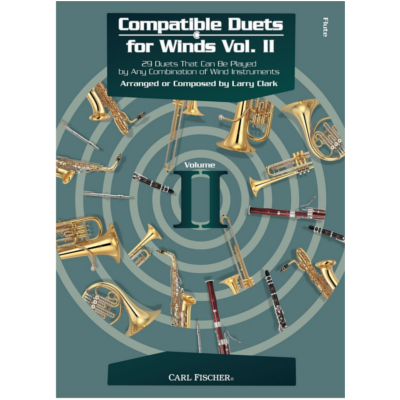 Compatible Duets for Winds Volume II - Flute-Wind/Brass Duets-Carl Fischer-Engadine Music