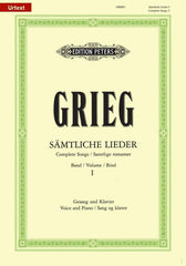 Complete Songs Volume 1, Edvard Grieg