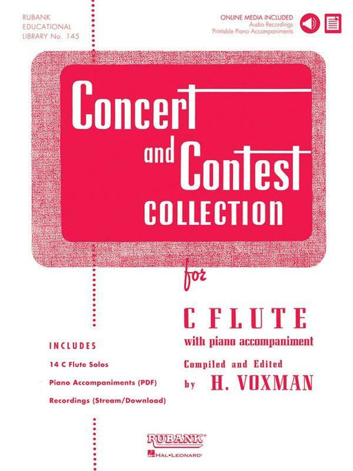 Concert and Contest Collection for Flute - Book/Online Media