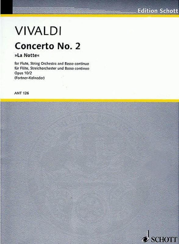 Concerto No. 2 G minor, La Notte RV 439/PV342 Op. 10/2